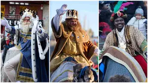 El sorprendente parecido de los Reyes Magos con tres conocidos vecinos de Pamplona
