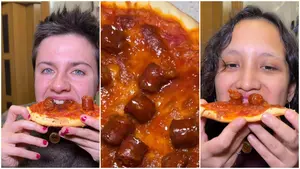 La pizza inspirada en Navarra y creada por dos influencers que hace la boca agua: "Es un espect&aacute;culo"