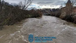Activado el nivel de preemergencia en Pamplona por la crecida los r&iacute;os: se pide a los ciudadanos no acercarse