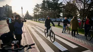 Las obras del Hospital Universitario de Navarra obligan a cambiar la salida de veh&iacute;culos durante casi dos a&ntilde;os en Pamplona