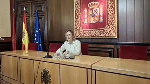 La delegada del Gobierno en Navarra defiende la actuaci&oacute;n de la Polic&iacute;a Nacional en El Sadar para &ldquo;restablecer el orden&rdquo;