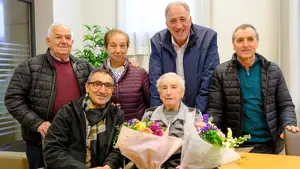 La vecina de Burlada que ha revelado su secreto para vivir 101 a&ntilde;os: "Comer, andar y trabajar"