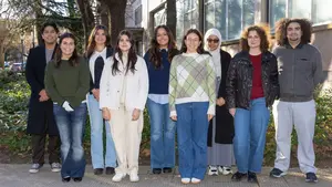 Los diez estudiantes internacionales de la Universidad de Navarra que ya miran a su futuro laboral en la Comunidad foral