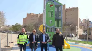 Tudela estrena los parques infantiles del futuro: as&iacute; han quedado las 5 zonas renovadas de la ciudad