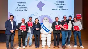 Ocho restaurantes de Navarra reciben la placa que los acredita como recomendados por la Gu&iacute;a Michelin