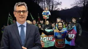 Bola&ntilde;os, sobre las fotos de terroristas y asesinos en la Korrika: &ldquo;ETA ya no existe, eso es de otra &eacute;poca&rdquo;