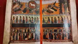 Una exposici&oacute;n en la Catedral de Pamplona descubre c&oacute;dices medievales &uacute;nicos y una joya vinculada a los reyes