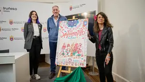Pamplona ya tiene cartel ganador para San Ferm&iacute;n 2026: una imagen coral para llevar la fiesta al mundo
