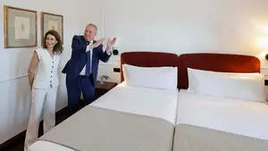 El alojamiento monumental en un castillo de Navarra que reabre esta semana despu&eacute;s de una larga reforma
