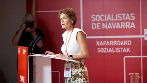 Chivite se suma al ataque del PSOE contra los jueces y llama a la "resistencia" ante las causas que afectan a S&aacute;nchez