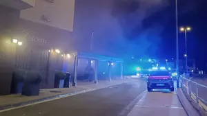 Susto de madrugada en un conocido obrador de la Comarca de Pamplona: un incendio moviliza a los servicios de emergencia