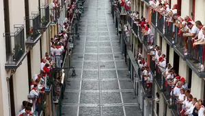 Precios para ver el encierro de San Ferm&iacute;n desde un balc&oacute;n: muchas plazas ya est&aacute;n agotadas antes de empezar las fiestas