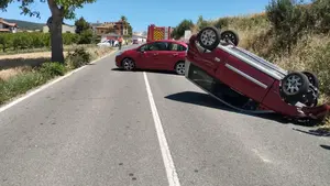 Accidente en Navarra: un conductor de 78 a&ntilde;os herido grave tras volcar su coche