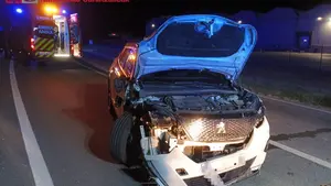 Herida una mujer de 42 a&ntilde;os en un accidente al salirse de la v&iacute;a en una localidad de Navarra