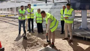 Tudela coloca la primera piedra de unas nuevas piscinas con una inversi&oacute;n millonaria