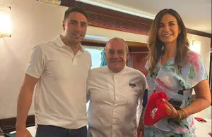 La presentadora Maril&oacute; Montero, homenajeada en Navarra por una cofrad&iacute;a gastron&oacute;mica muy peculiar