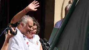 Emoci&oacute;n a flor de piel: vuelve a ver el lanzamiento del Chupinazo de San Ferm&iacute;n en Pamplona