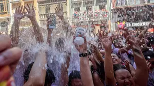 La AEMET activa tres alertas meteorol&oacute;gicas en Pamplona en pleno San Ferm&iacute;n y anuncia cambios dr&aacute;sticos