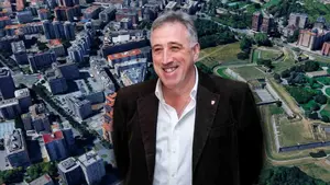 Asiron elimina otro carril de circulaci&oacute;n de coches en una importante calle de Pamplona para ampliar el carril bici