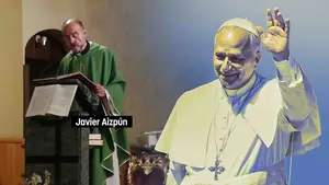 El p&aacute;rroco de Huarte advierte del riesgo de acabar "invadidos por el Islam" si la Iglesia se separa del papa