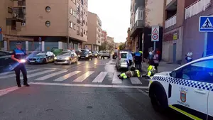 Atropella a su compa&ntilde;ero de trabajo en Tudela y lo manda al hospital con la fractura de dos costillas