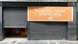 El nuevo bar que prepara su desembarco con un lema muy llamativo: "Pamplona, vamos a darte ca&ntilde;a"