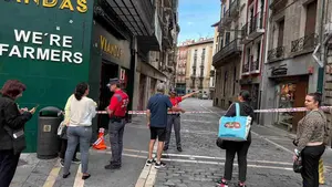 Falsa alarma con el hombre atrincherado en Pamplona: la Polic&iacute;a Foral entra en la vivienda y descubre que estaba vac&iacute;a