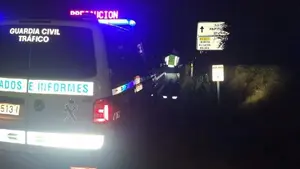 Un motorista acaba en el hospital tras atropellar a un animal cuando circulaba por una carretera de Navarra