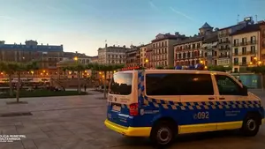 Una discusi&oacute;n entre dos hombres en un bar de Pamplona termina con una cuchillada a la altura de la vena yugular