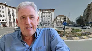 El plan que estudia Asiron para cambiar el tr&aacute;fico en Pamplona: una Merindades peatonal y un carril bici central