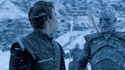 Una imagen del capítulo de Juego de Tronos.