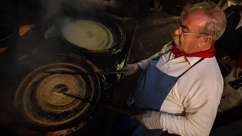 Churrería La Mañueta durante los Sanfermines de 2016. DANIEL FERNÁNDEZ (10)