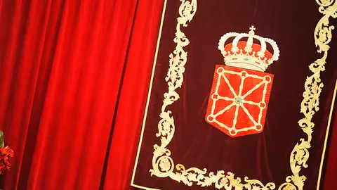 Escudo de Navarra. MIGUEL OSÉS