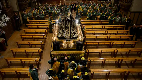 Traslado de _La Dolorosa_ desde la Catedral hasta San Lorenzo. PABLO LASAOSA 07