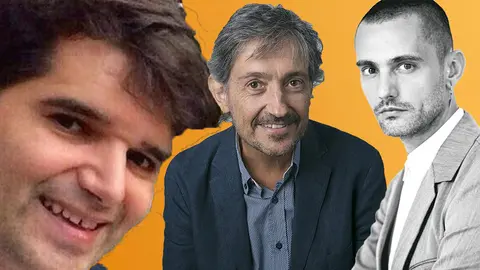Ignacio Echeverr&iacute;a, Carles Capdevila y David Delf&iacute;n, fallecidos recientemente