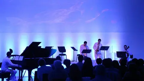 Concierto en la cuarta edición del festival Pamplona Negra. EFE/Jesús Diges