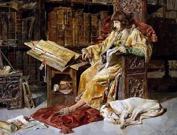 El Príncipe de Viana, en un retrato de José Moreno Cambronero (1881).