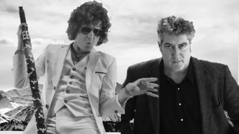 Fotomontaje de Enrique Bunbury y Quim Monz&oacute;.