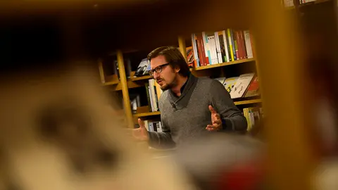 Presentación del nuevo libro del colaborador de Navarra.com Eduardo Laporte. PABLO LASAOSA 005