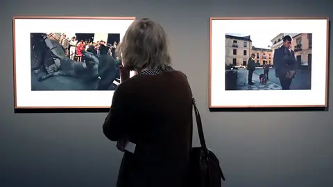 Vista de la exposición de Joel Meyerowitz.