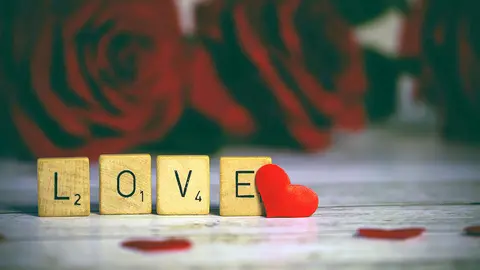 Juego de amor con palabras