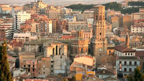 Una vista panorámica de la ciudad de Tudela. TURISMO NAVARRA