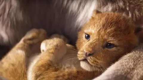 Fotograma de 'El rey león'