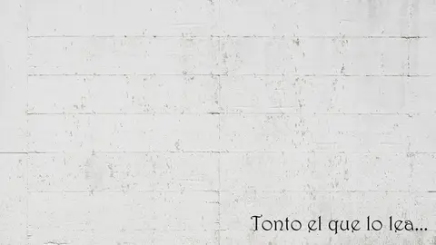 Una pintada en una pared. ARCHIVO