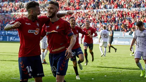 Partido de la Liga 123 entre Osasuna y Albacete disputado en El Sadar (17). IÑIGO ALZUGARAY