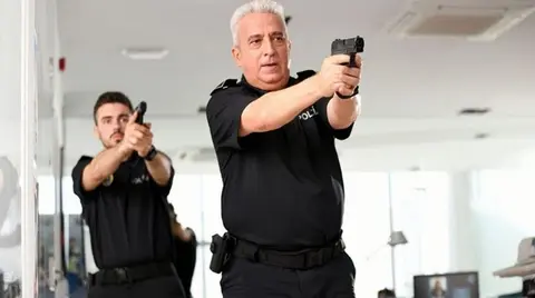 El actor Leo Harlem, en su última película