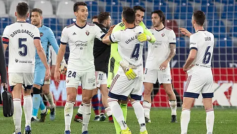 Partido entre Levante y Osasuna disputado en Valencia en el Estadio Ciudad de Valencia. CA OSASUNA