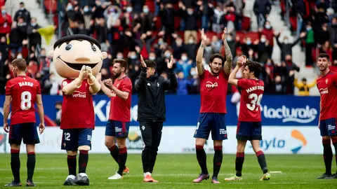 Partido de La Liga Santander entre Osasuna y Villarreal disputado en el estadio de El Sadar. I&Ntilde;IGO ALZUGARAY