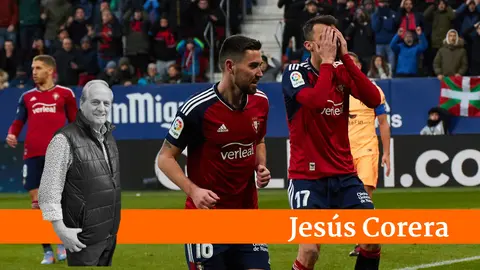 Partido de La Liga Santander entre Osasuna y Atl&eacute;tico de Madrid disputado en el estadio de El Sadar. I&Ntilde;IGO ALZUGARAY