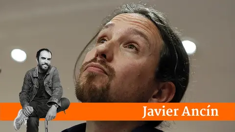 GRA166. MADRID, 30/03/2016.- El líder de Podemos, Pablo Iglesias, durante la rueda de prensa que ha ofrecido hoy tras la reunión con el líder del PSOE, Pedro Sánchez, en la que ha dicho que está dispuesto a reunirse con el líder de Ciudadanos, Albert Rivera, para pedirle su apoyo, "activo o pasivo" -con voto positivo o abstención-, para un gobierno de cambio que "desaloje" al PP del poder. EFE/Juan Carlos Hidalgo